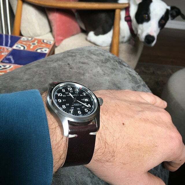 Horween Leather Watch Bands for Men 18 19 20 21 22mm Quick Release Strap