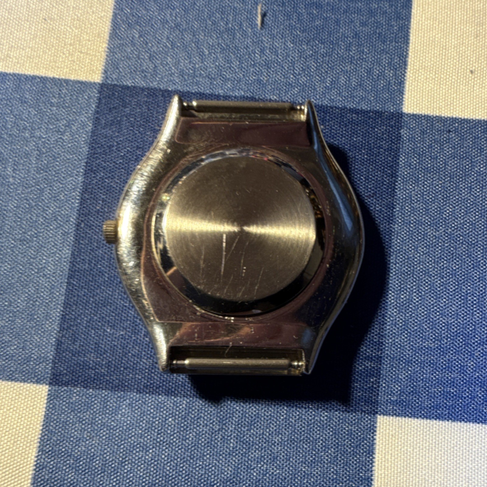 The Good Life Quartz Wristwatch Silver Black Metal Non-Numeric Hour Marks