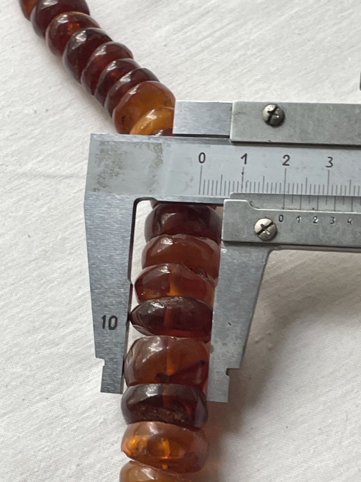 Genuine Ukrainian old amber necklace 19 century 103 grams BIG BEADS 10-20mm