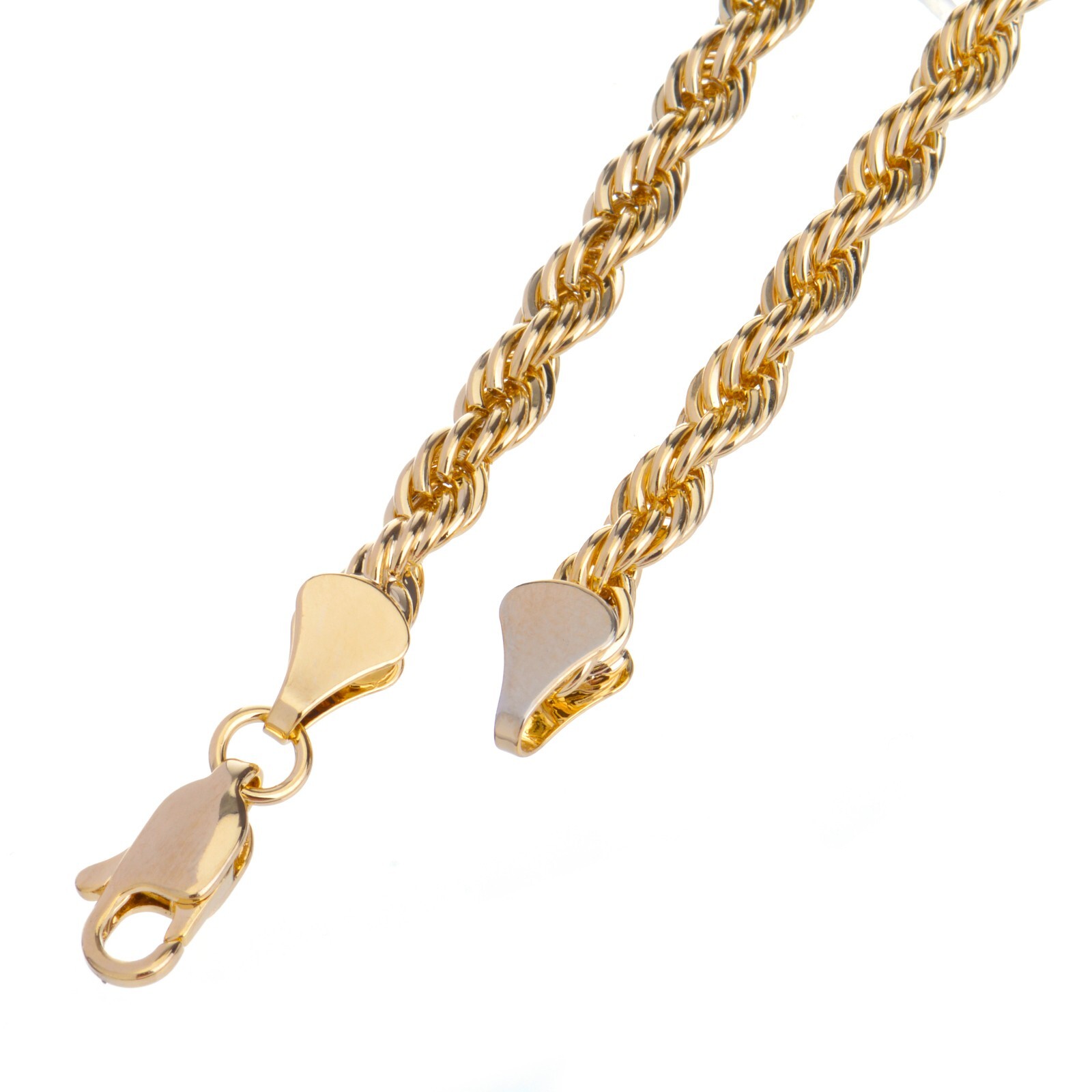 Men’s Hip Hop 18k Gold Plated Iced Eagle 20″ Rope Chain Necklace HC 1121 G