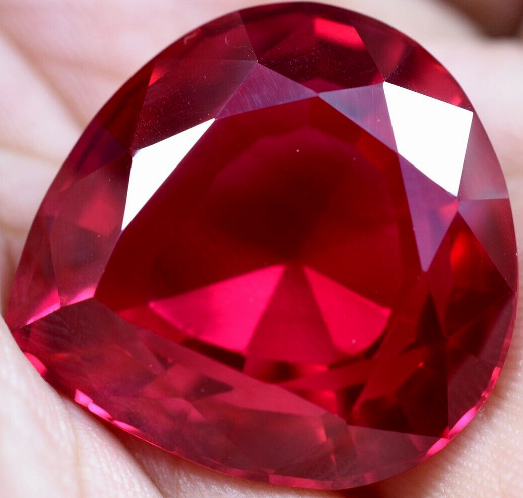 Natural 68.10 Ct Mogok Pink Huge Ruby Sparkling GGL Certified Loose Gemstone