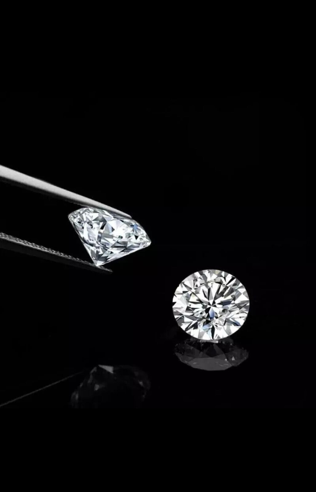 Lab Grown CVD Diamond 1-11.50 MM Multi Round Cut D Color VVS1 Clarity Certified