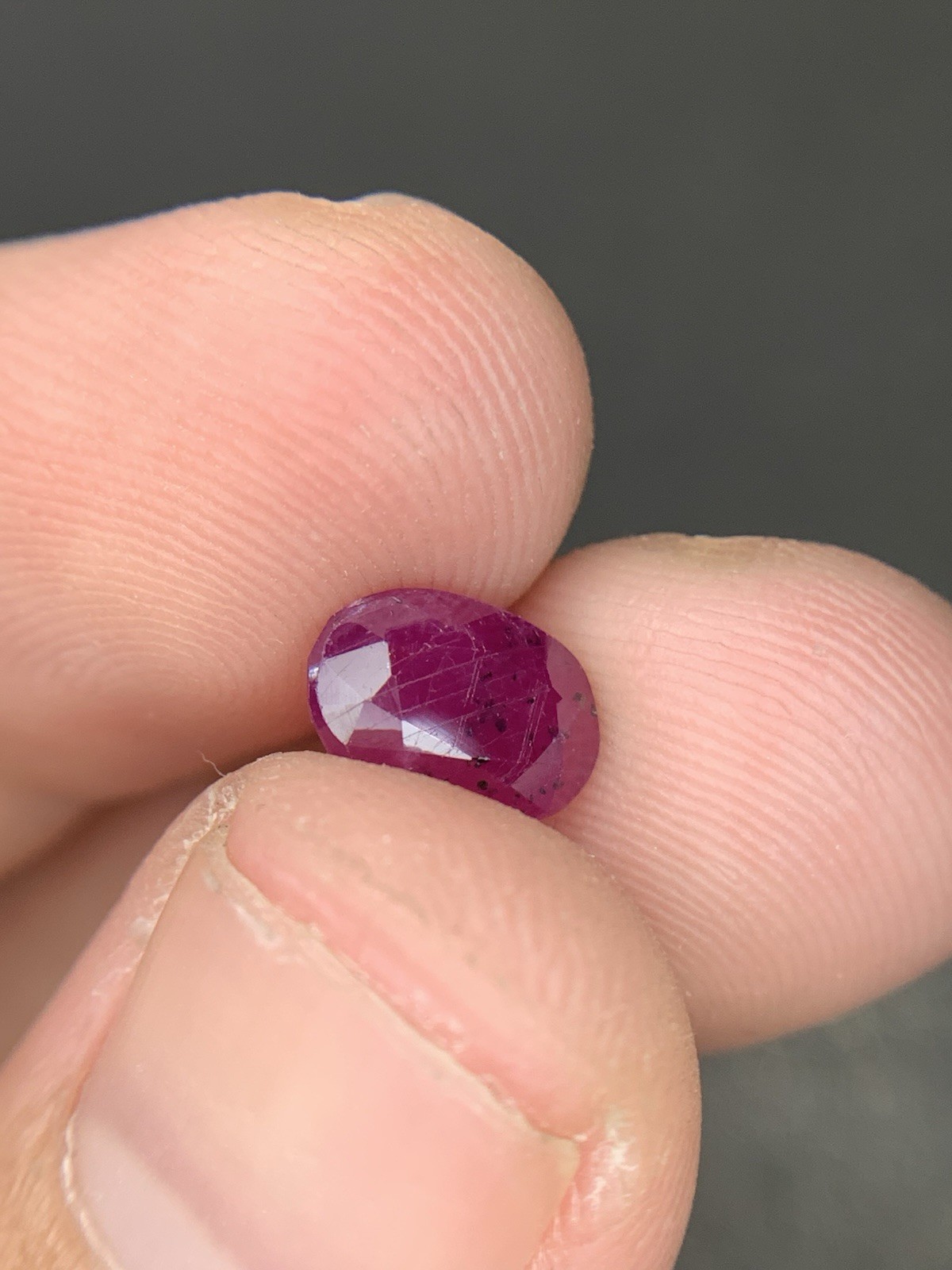 2.84 Ct No Heat Ruby
