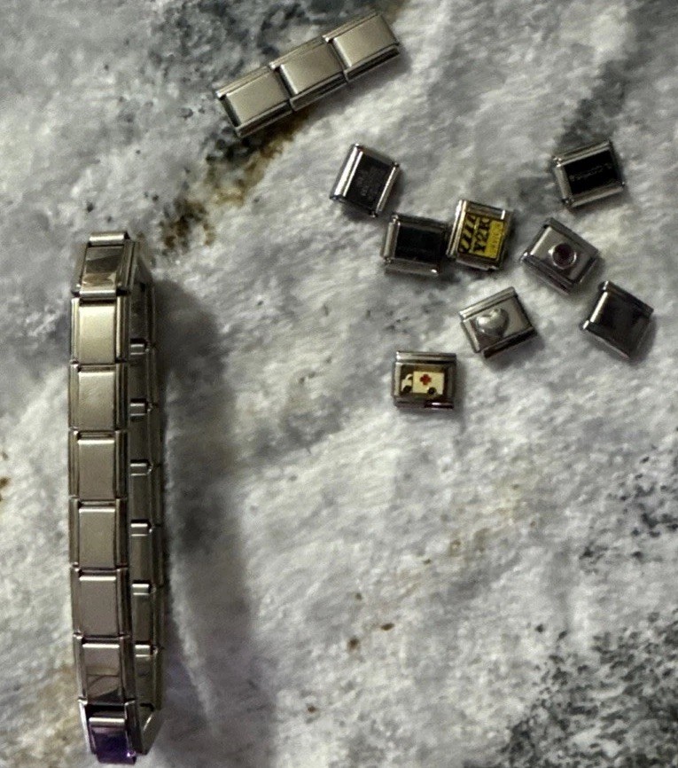 12 Vtg Bracelet Stones Metal Faux Pearl Beads Some Stretchable