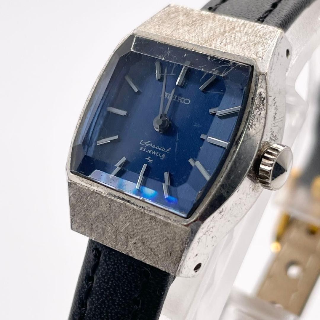 SEIKO Vintage Special Hand-wound Ladies’ Aqua Blue Watch
