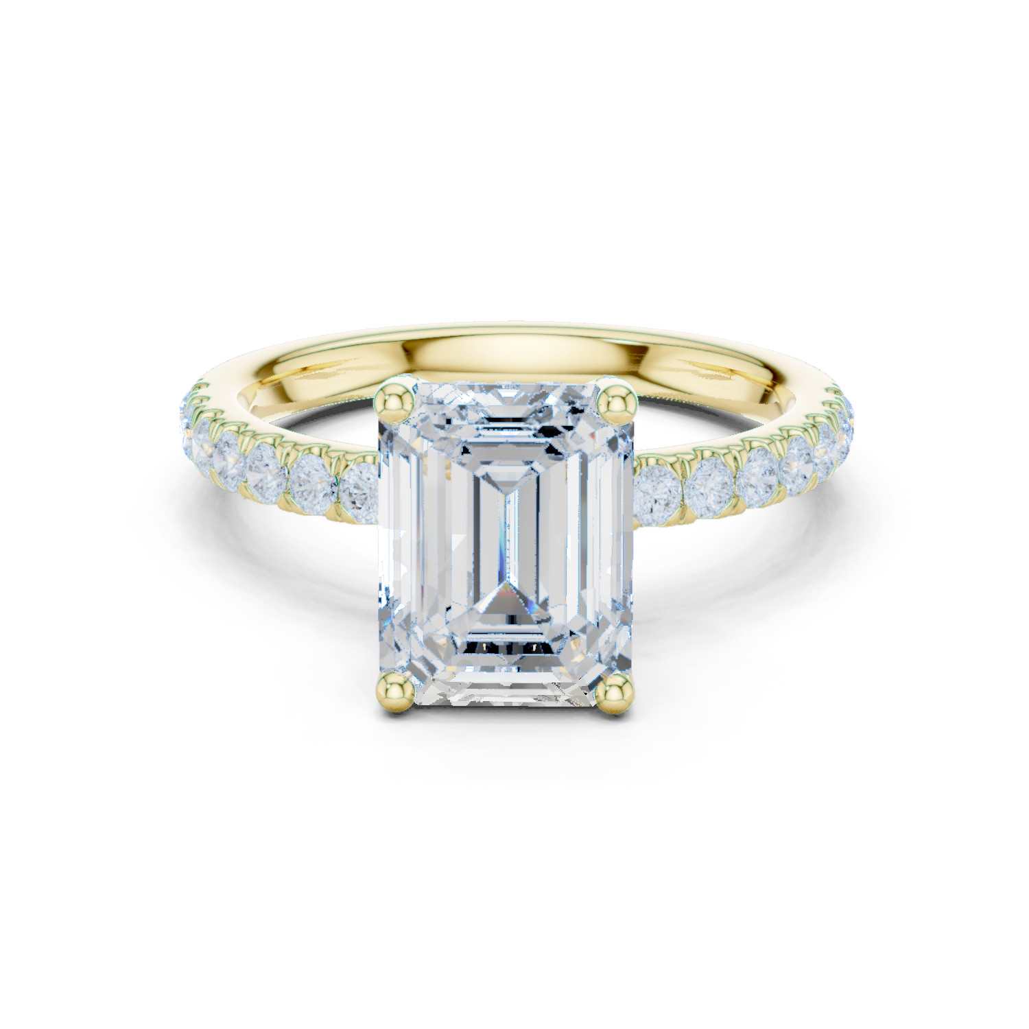 TCW 2.50 Ct Lab Grown Diamond Perfect Bridal & Anniversary Gift 14K Gold Over