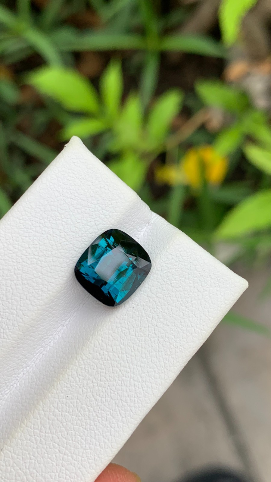 Natural Indicolite Blue Tourmaline faceted , Origin: Afghanistan