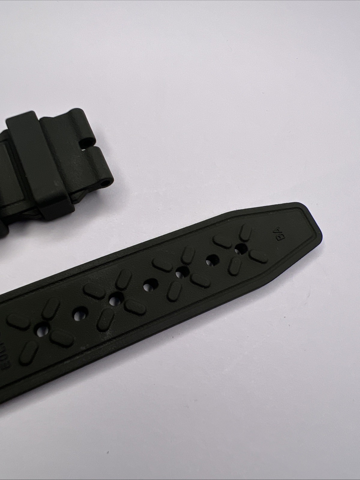 IWC Quick Release 20mm x 18mm Moss Green Watch Rubber Strap Band OEM – READ