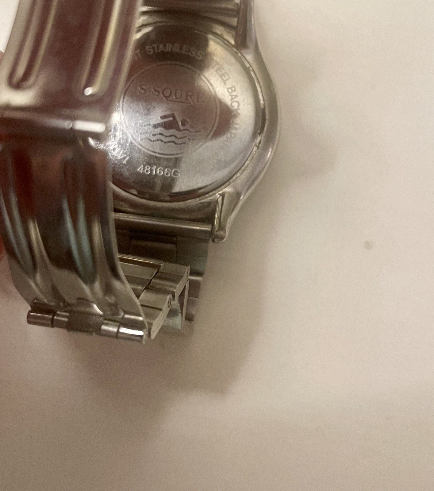 Unisex Watch Round Flower Face by S Square Very Palm Beach Vintage