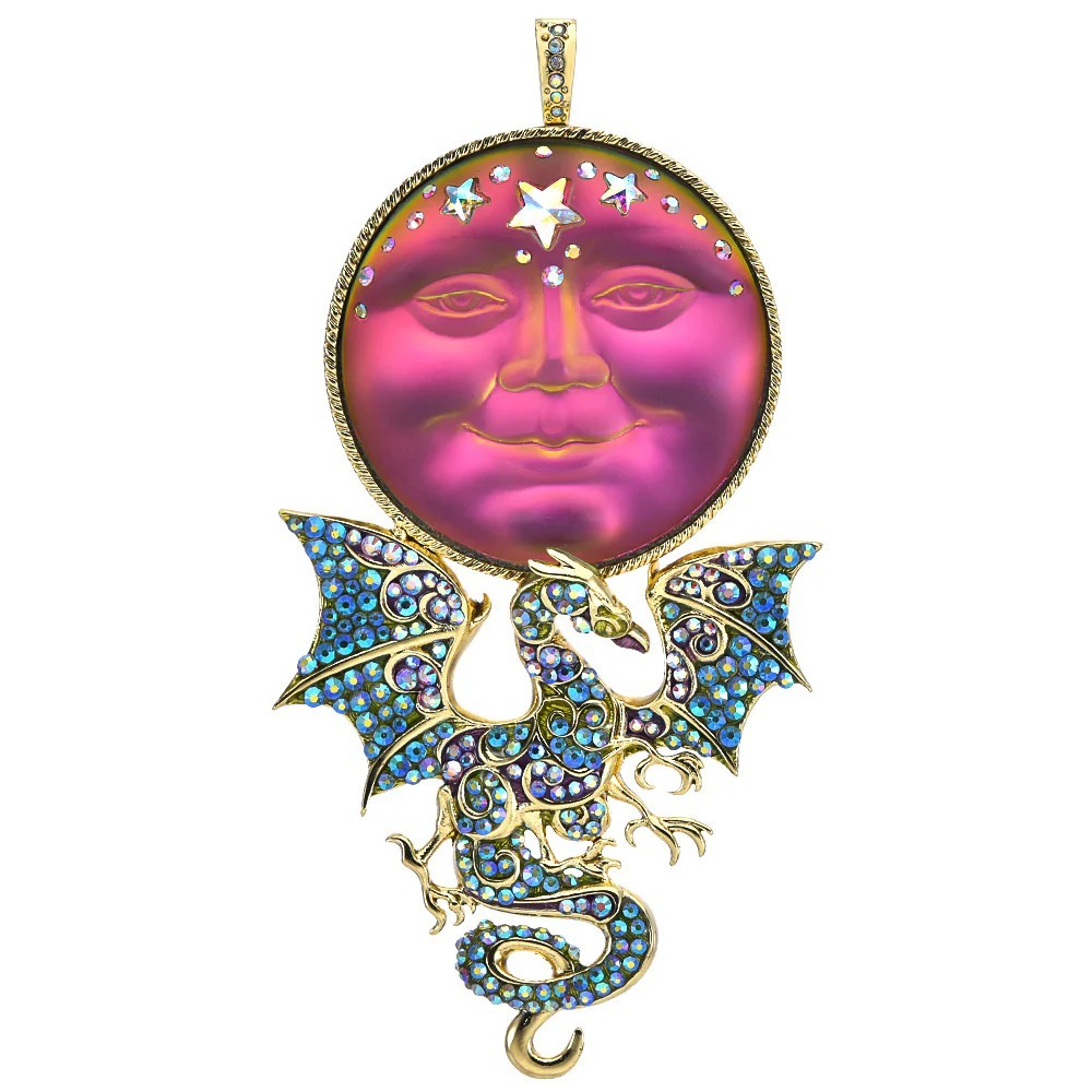 Kirks Folly Mystic Seaview Moon 50mm Protector Of The Realm Dragon Foldover