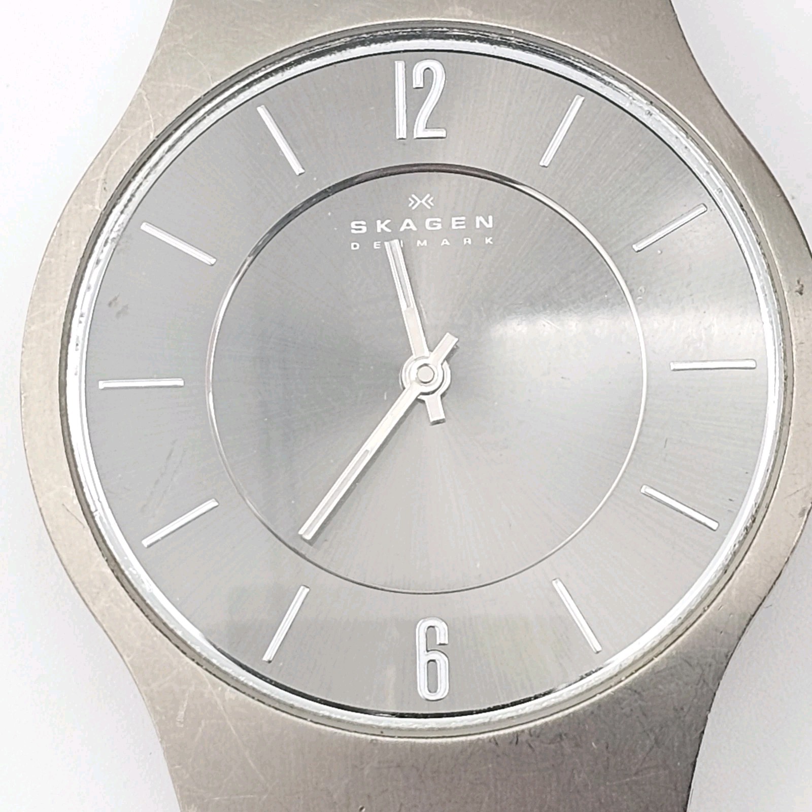 Skagen Denmark Titanium Ultra Thin Watch for Men-New Battery