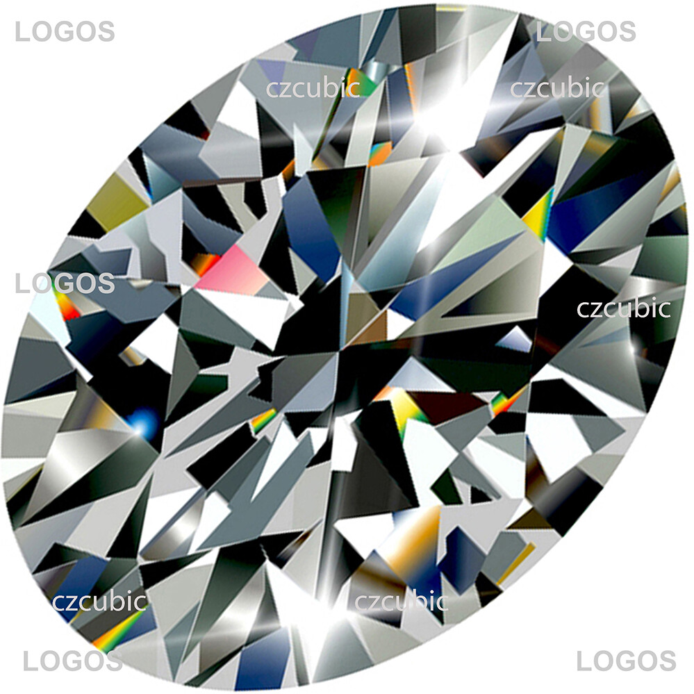CUBIC ZIRCONIA LOOSE STONE EXCELLENT QUALITY OVAL SHAPE 7A CLEAR U.S.A SHIPPER 6