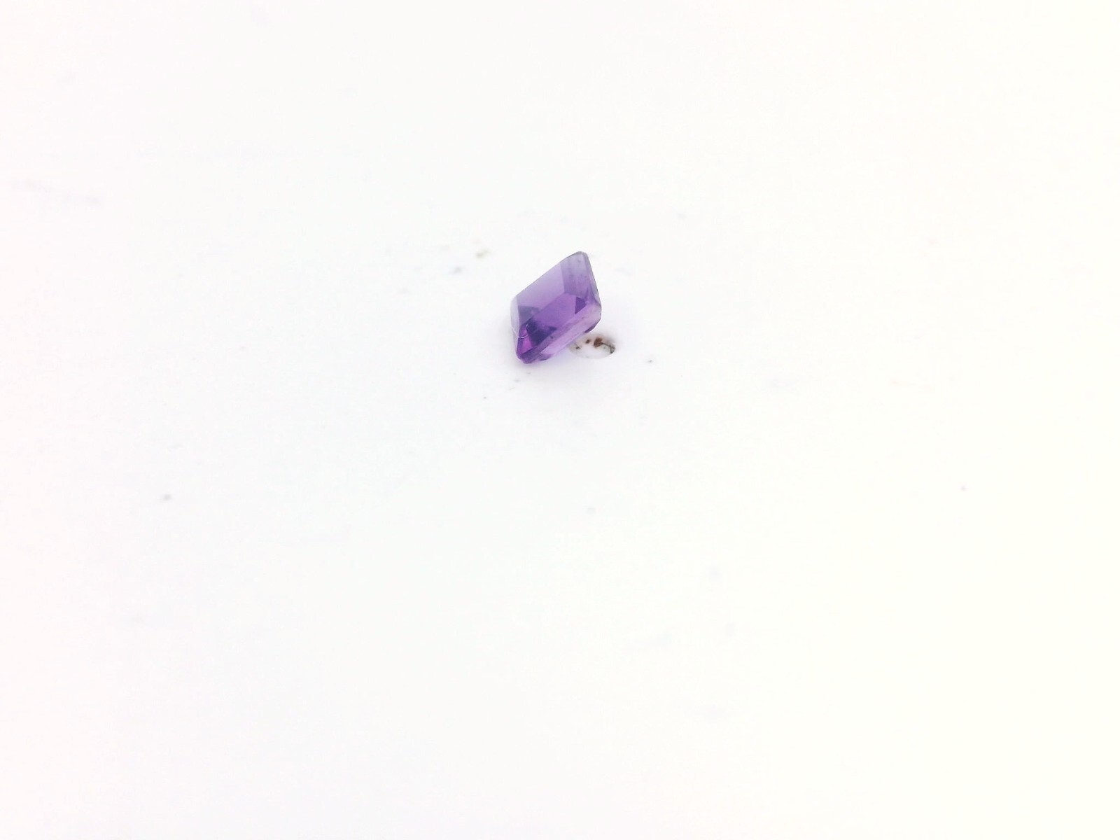 0.15ct Loose Princess Cut Genuine Amethyst 3 x 3mm