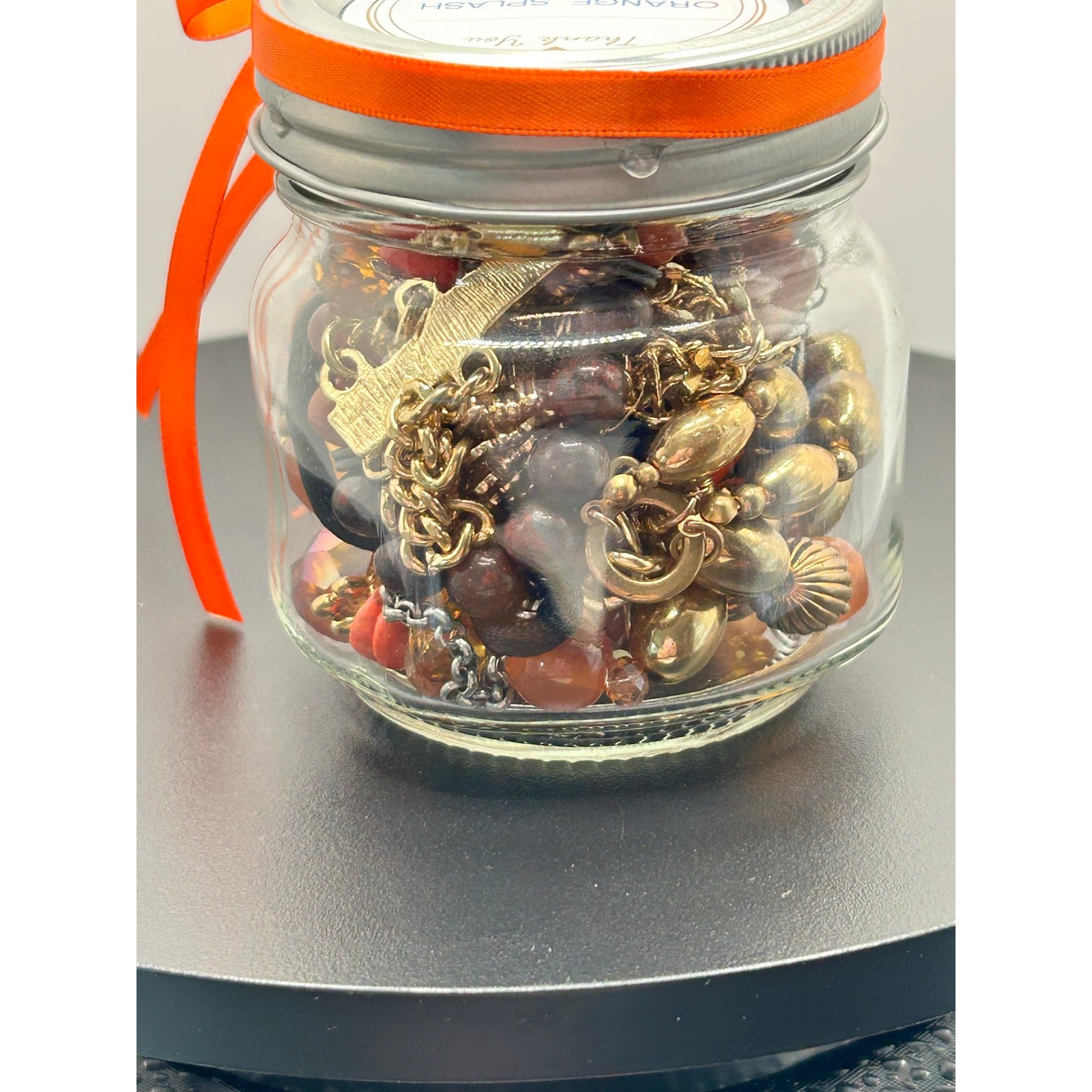 Prom & Wedding, Graduation, Jewelry Mystery Jar – Orange Splash Collection