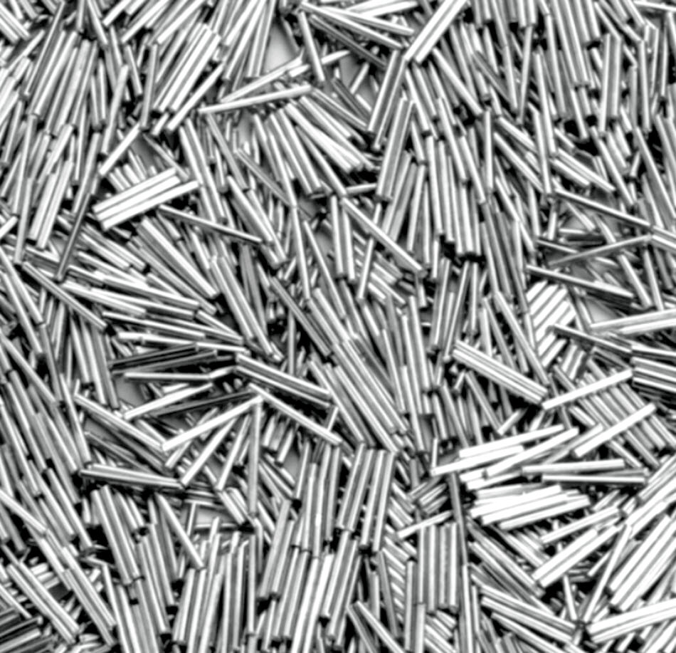 Media Magnetic Tumbler Pins Polisher Shot 0.5 x 5mm Burnishing 1/2 lb