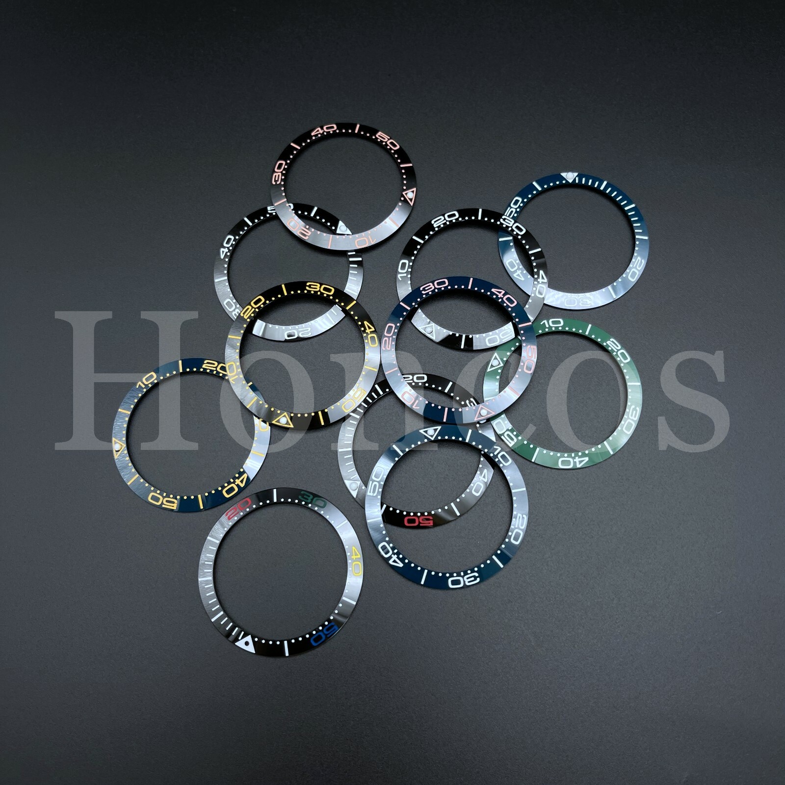 38mm Fashion Ceramic Bezel Insert fits for Omega Seiko SKX007/009 Watches USA