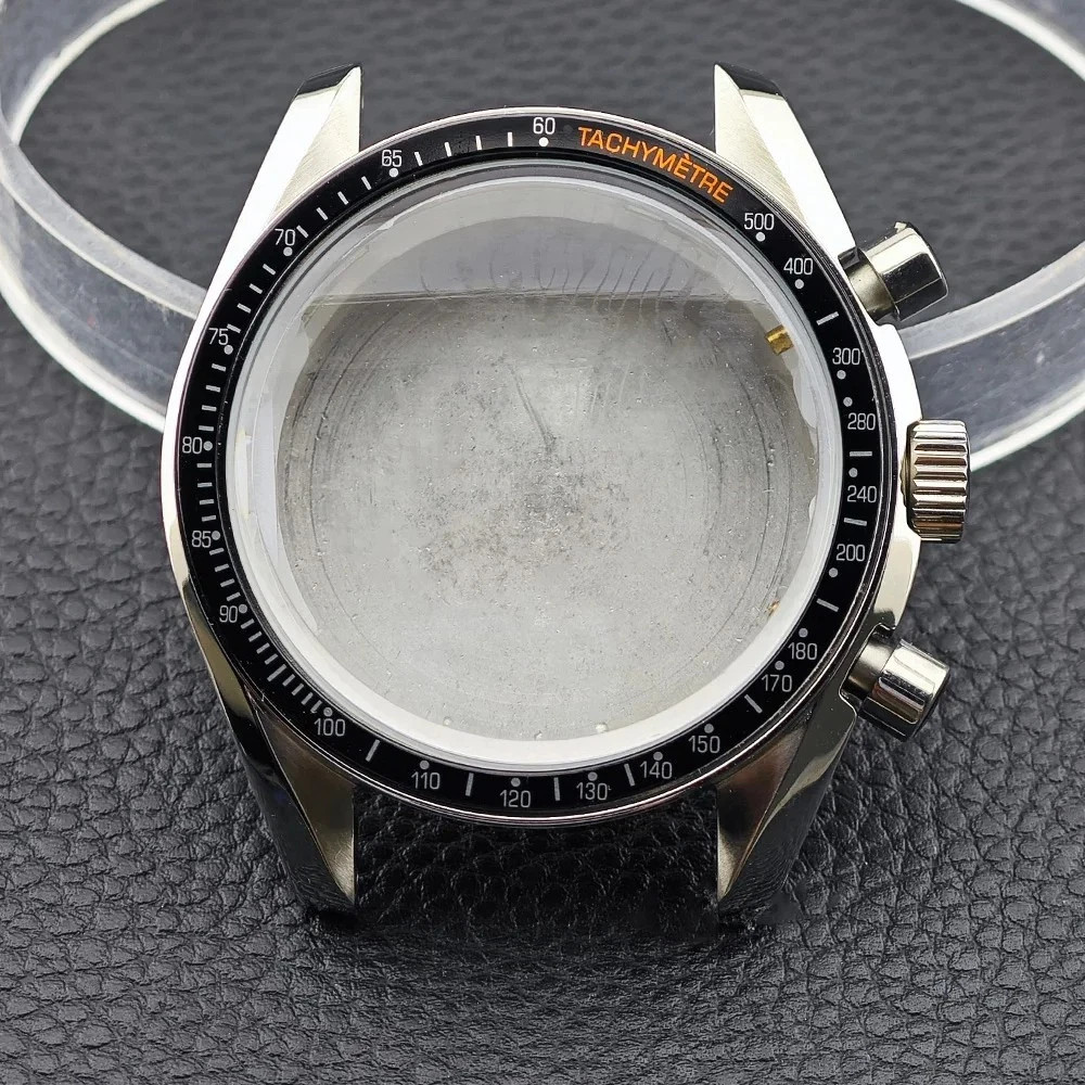 39.7Mm Men’S Watches Metal Case FIT VK63 Movement Case Watch Accessories Watch