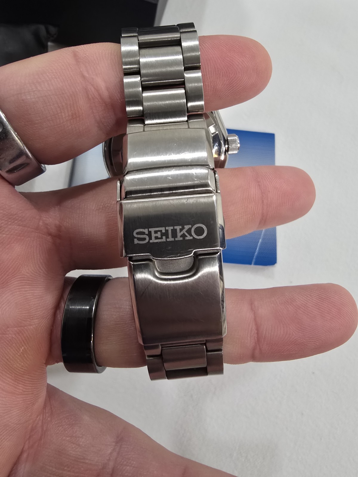 GREAT BNIB SEIKO PROSPEX SAVE THE OCEAN SBDC165 GLACIER AUTOMATIC MADE IN JAPAN