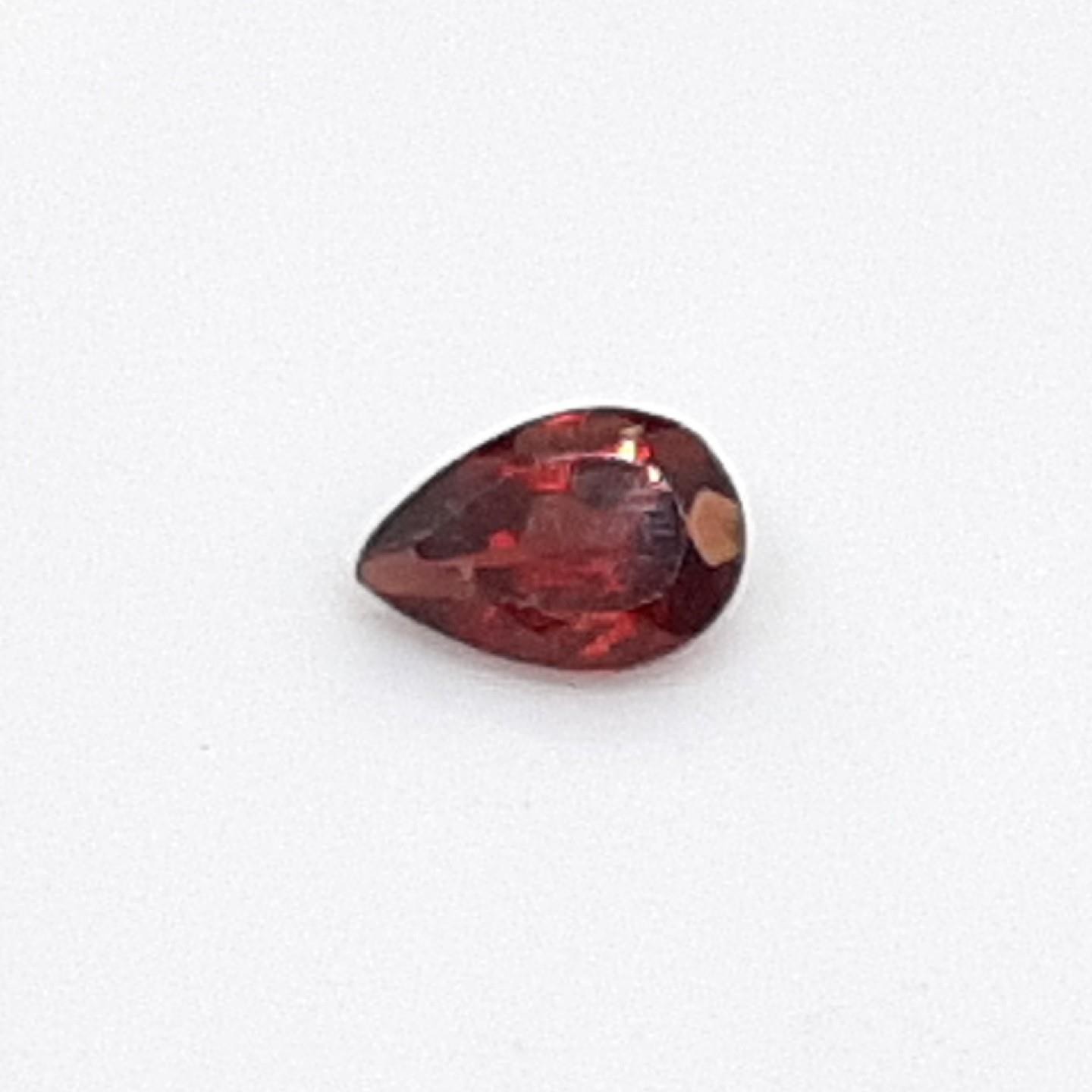 Calibrated .54ctw Garnet Pear Shape 6.0 x 4.0 mm Loose Gemstone