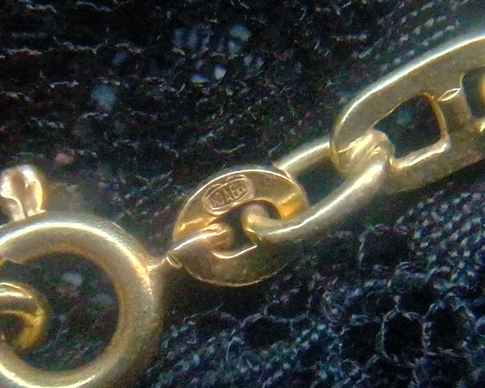 Vintage UnoAErre 18k Mariner Link Chain – 32″ Long – 30.35 Grams