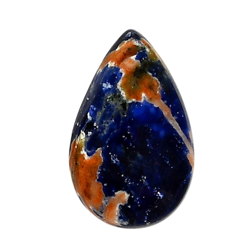 Natural Sodalite 16.5x26x5.7 mm Pear Shape Polished Gemstone LS26-05573