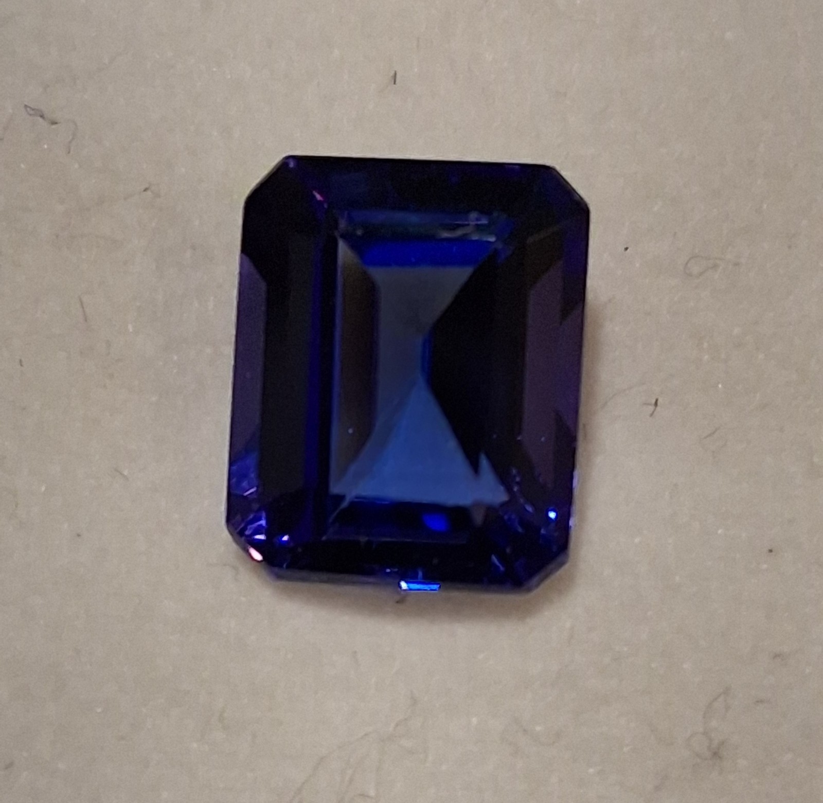 Jtv 3.25 Ct Min 8x10mm Emerald Cut Tanzanite Loose Gemstone…