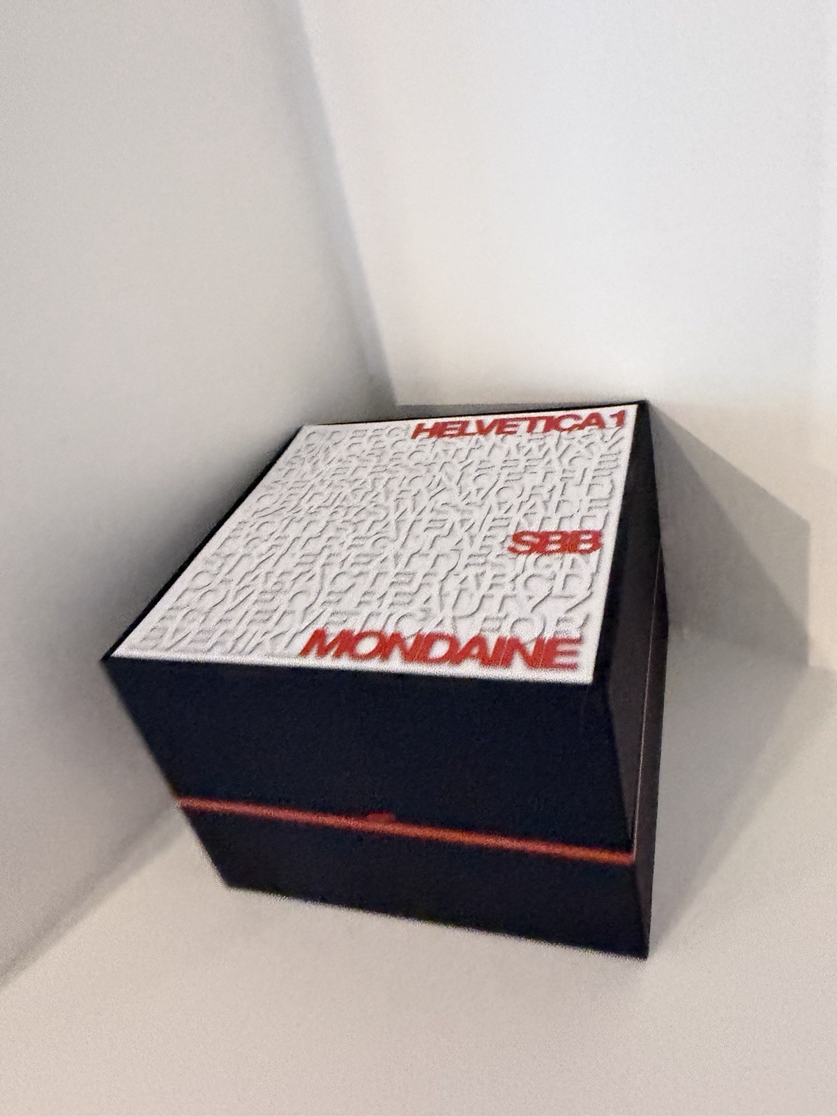 Mondaine Helvetica No1 38mm Quartz Watch White Dial Pink Leather. NEEDS BATTERY