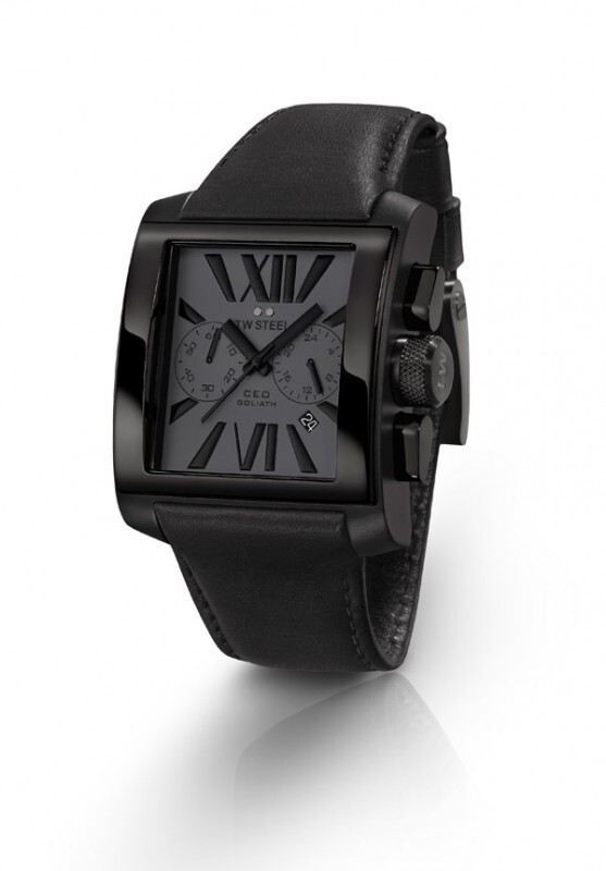TW Steel CEO Goliath CE3013 All Black Dial Stainless Steel Case Men’s Watch