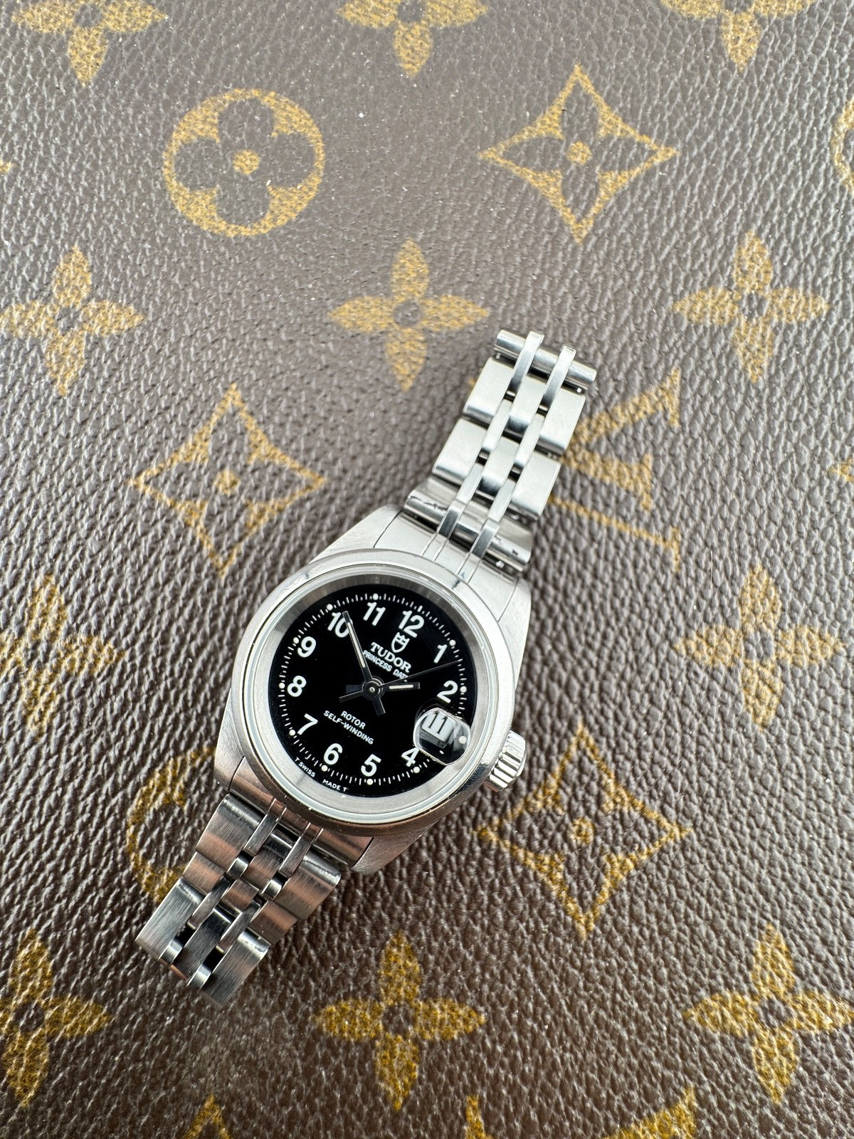 Tudor Prince Date Princess Date Automatic Black Dial Swiss Made