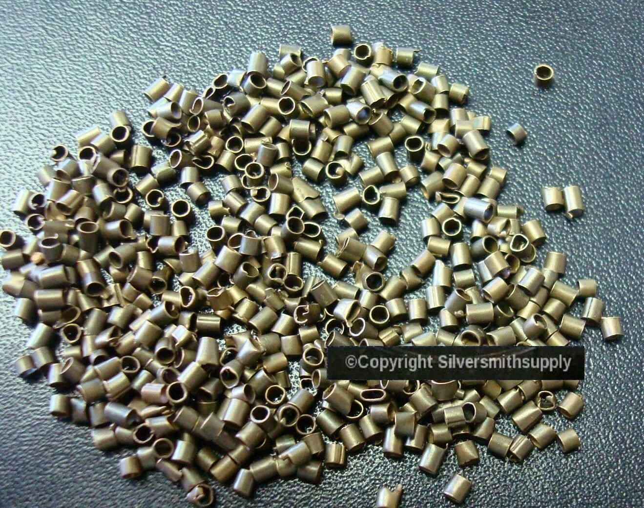 Antique bronze plated 1.5x1mm tube crimp beads 500pcs crimping findings fps126a