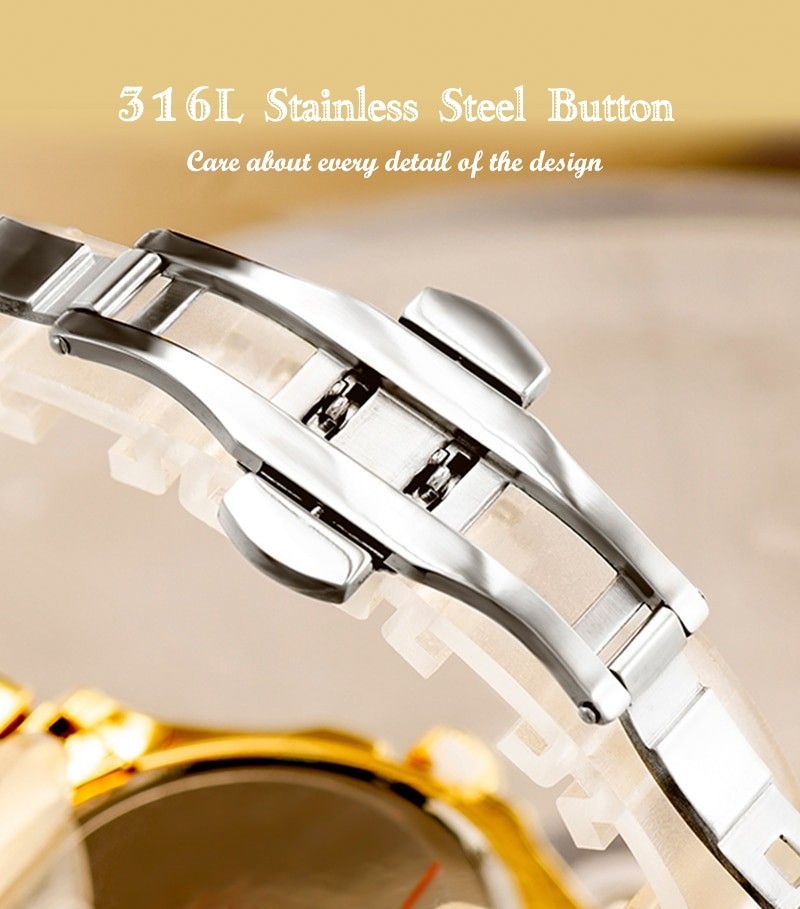 Hip Hop Luxury Ice out Women’s Watch Iced King Bling Silver Cz Diamond Best Gift