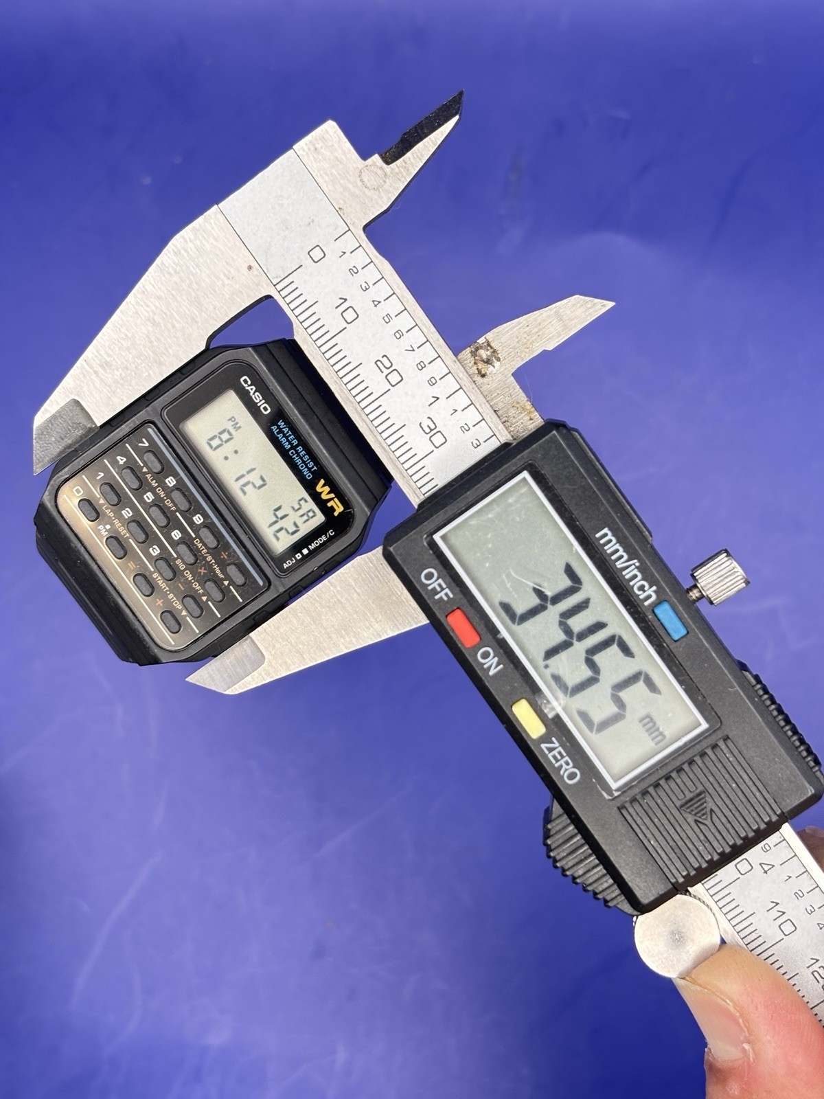 Casio Quartz 3208 CA-53W Calculator Digital Vintage Men’s Watch #YC1
