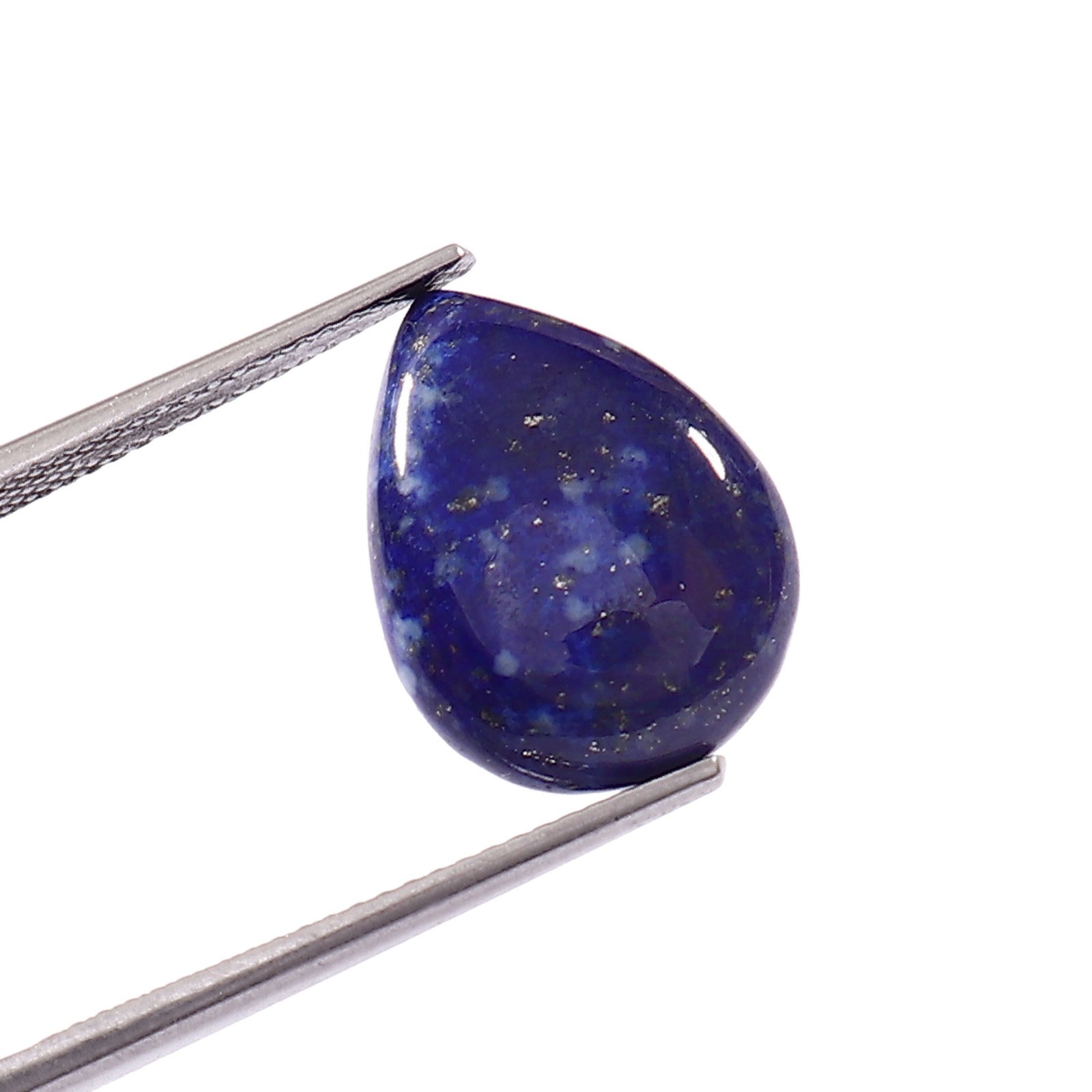6.80 Carat Natural Afghanistan Blue Lapis Lazuli Pear Loose Ring Use Gemstone