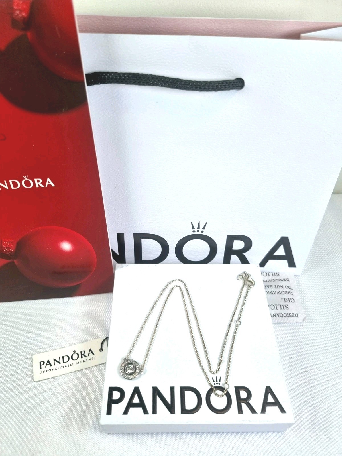 Pandora Vintage Allure Sterling Silver Necklace, 45cm, Excellent With Packaging