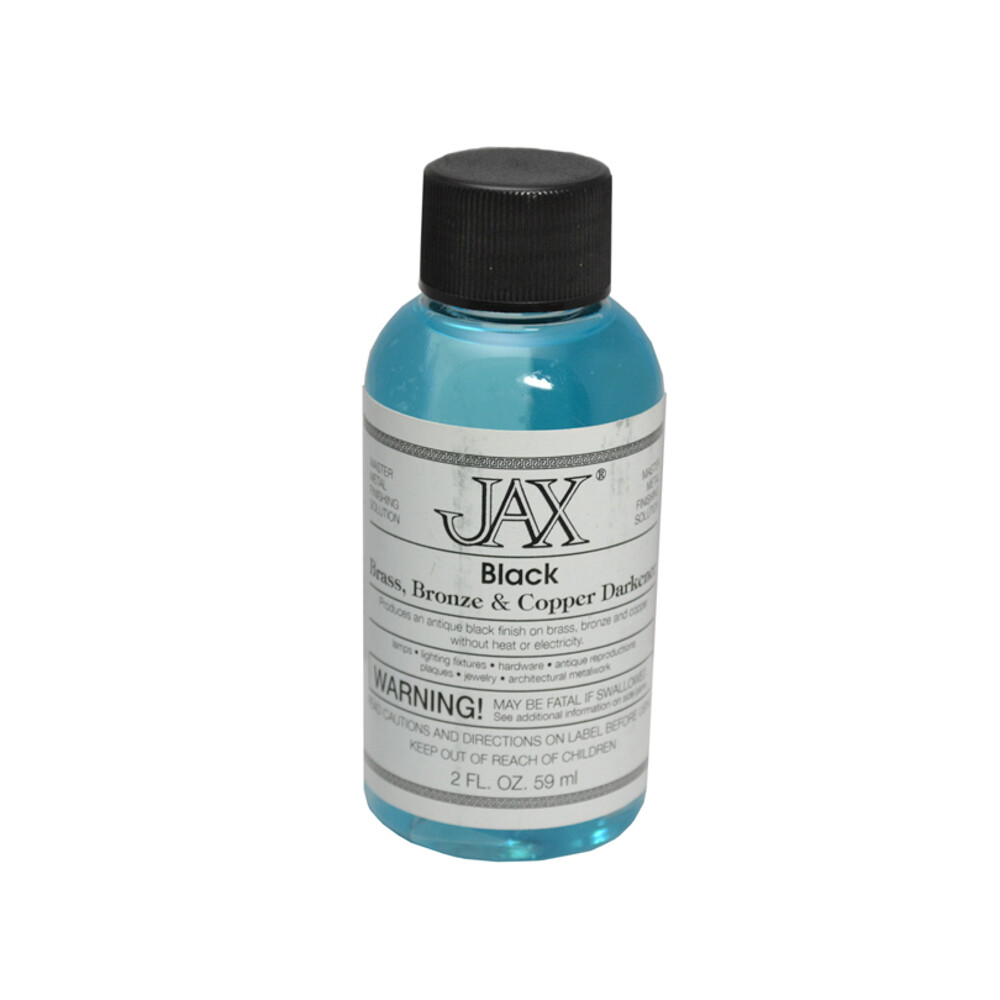 JAX Black for Copper/Brass- Jewelry Patina Antique Finish 2oz – 45-930