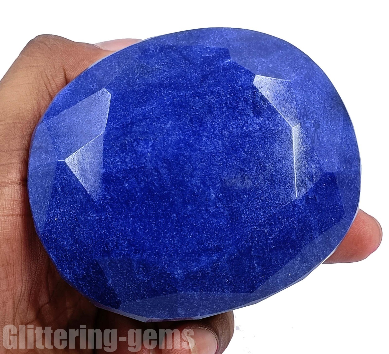 Showpiece 3192Ct Natural Blue Sapphire Oval Cut IGL Certified Huge Gemstone 5DDI