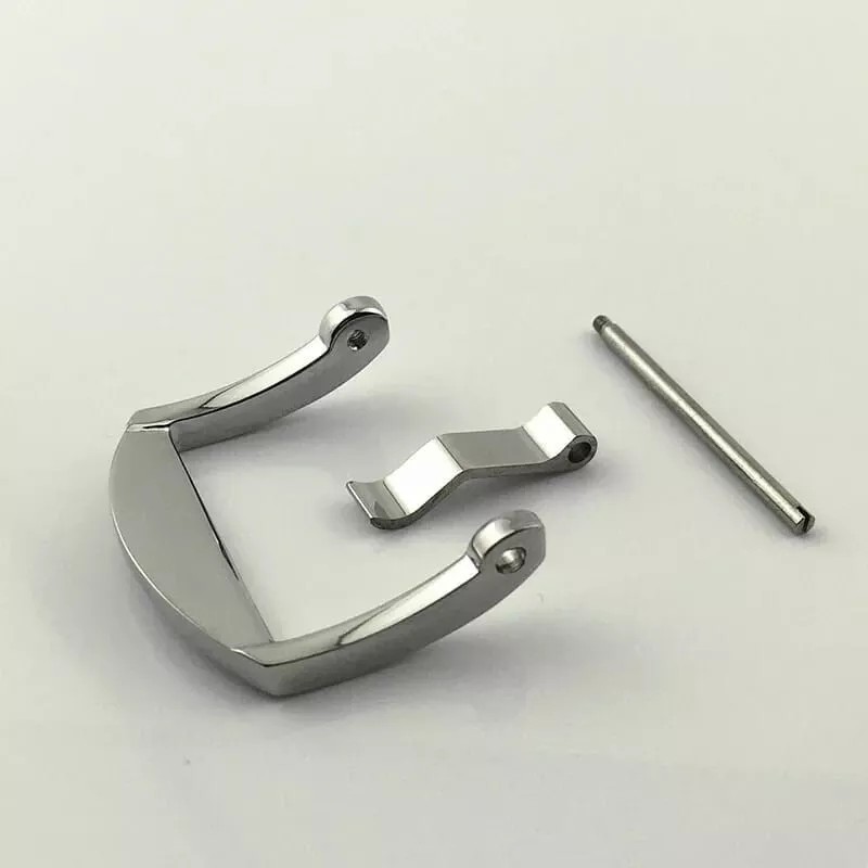 NEW Stainless Steel Buckle for Panerai 18/20/22mm Polished Matte Clasp Screw Pin