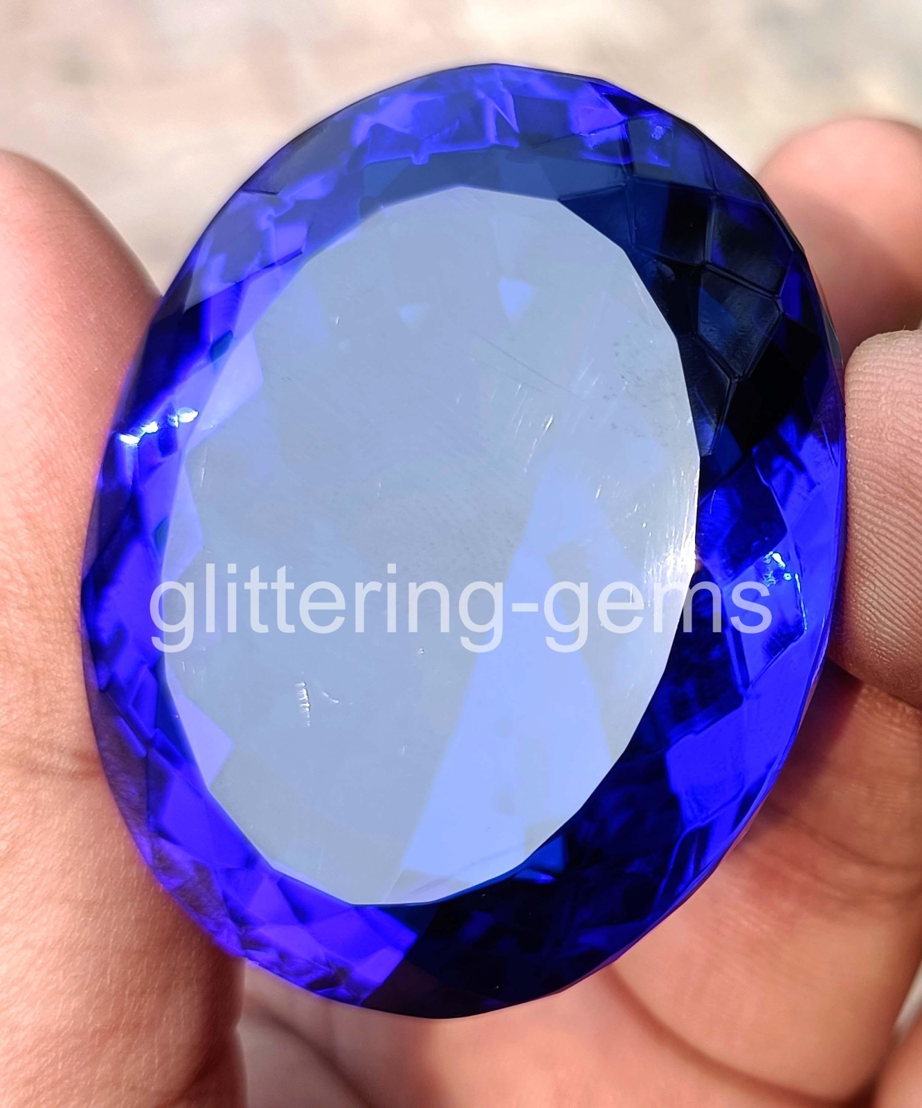 Gorgeous Quality 369.0 Ct Natural Blue Sapphire Oval Shape IGL Gemstone 6FHO