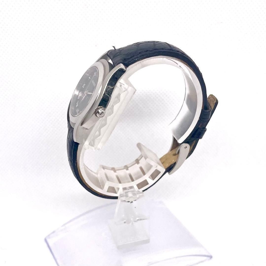 GUCCI 5500L New Battery Installed Leather Strap Working Item
