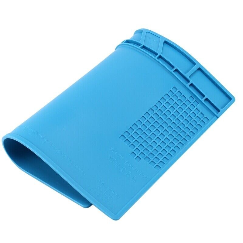 Watchmaker’s Silicone Rubber Bench Mat Pad Anti-Slip Jewelry Watch Repair Tools