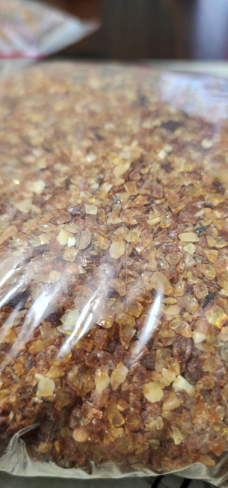 Natural Baltic Amber Chips 2–4mm Lot | Lithuania Import | 2 Bags 2.25 lb