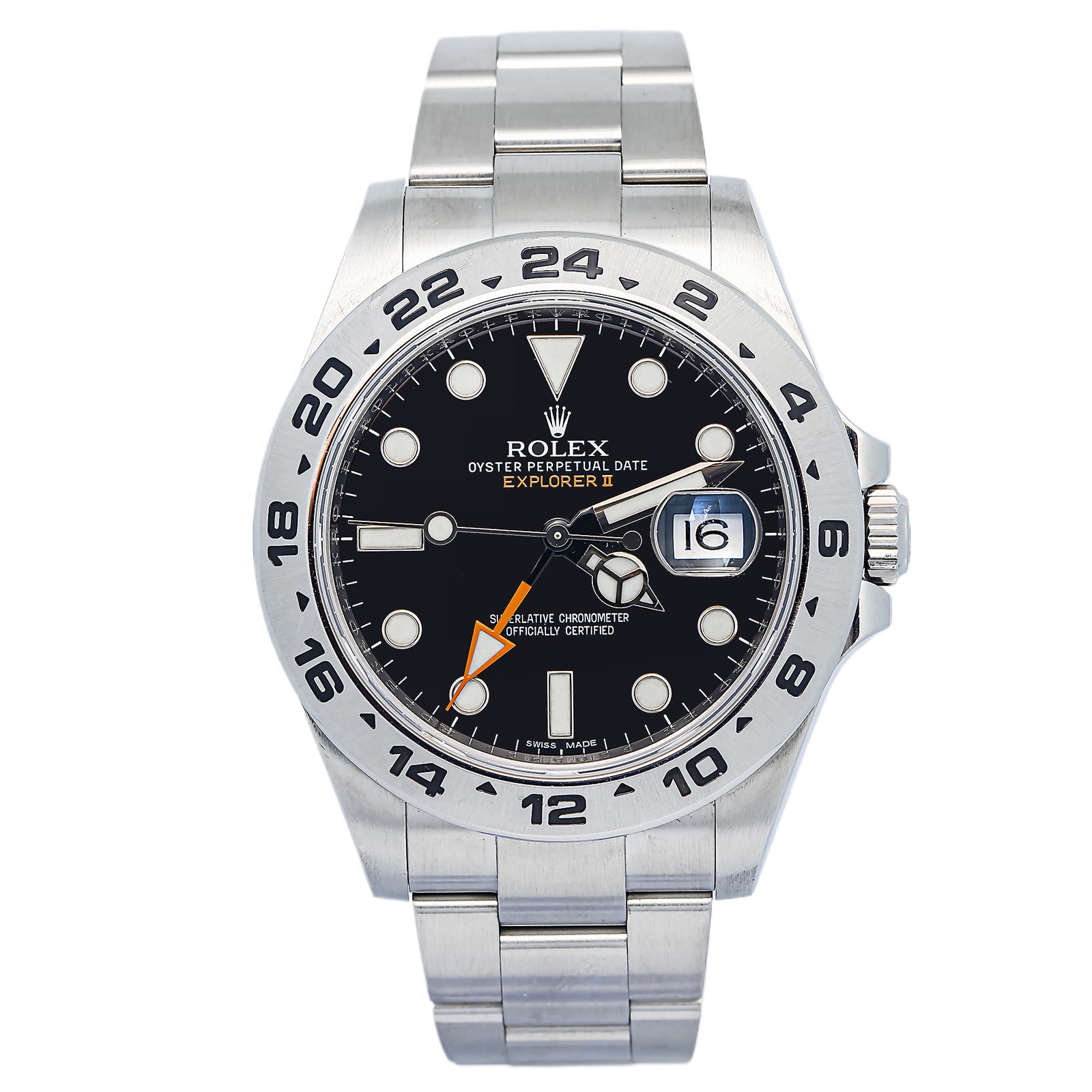 Rolex Explorer II 216570 Stainless Oyster Black Dial Men’s Watch 42mm