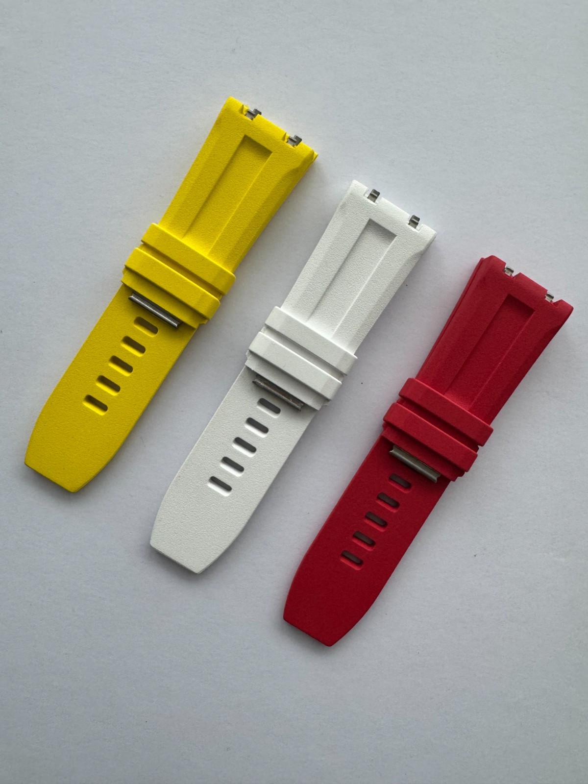 Easy Change Rubber Watch Strap Band For Audemars Royal Oak Offshore Diver 42
