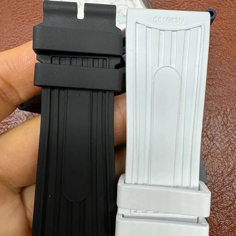 23x20mm FKM Rubber Strap Band Fits Vacheron Constantin QUAI DE LILE Watch 86050