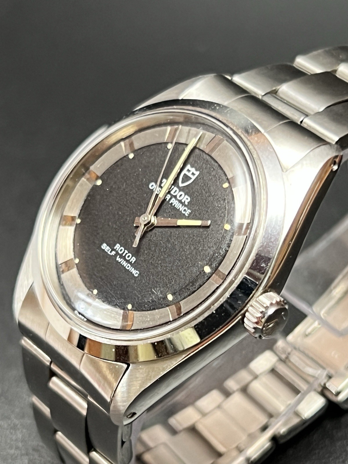 Tudor Oyster Prince watch ref. 9020/0 Transitional Tuxedo Dial – 1970s