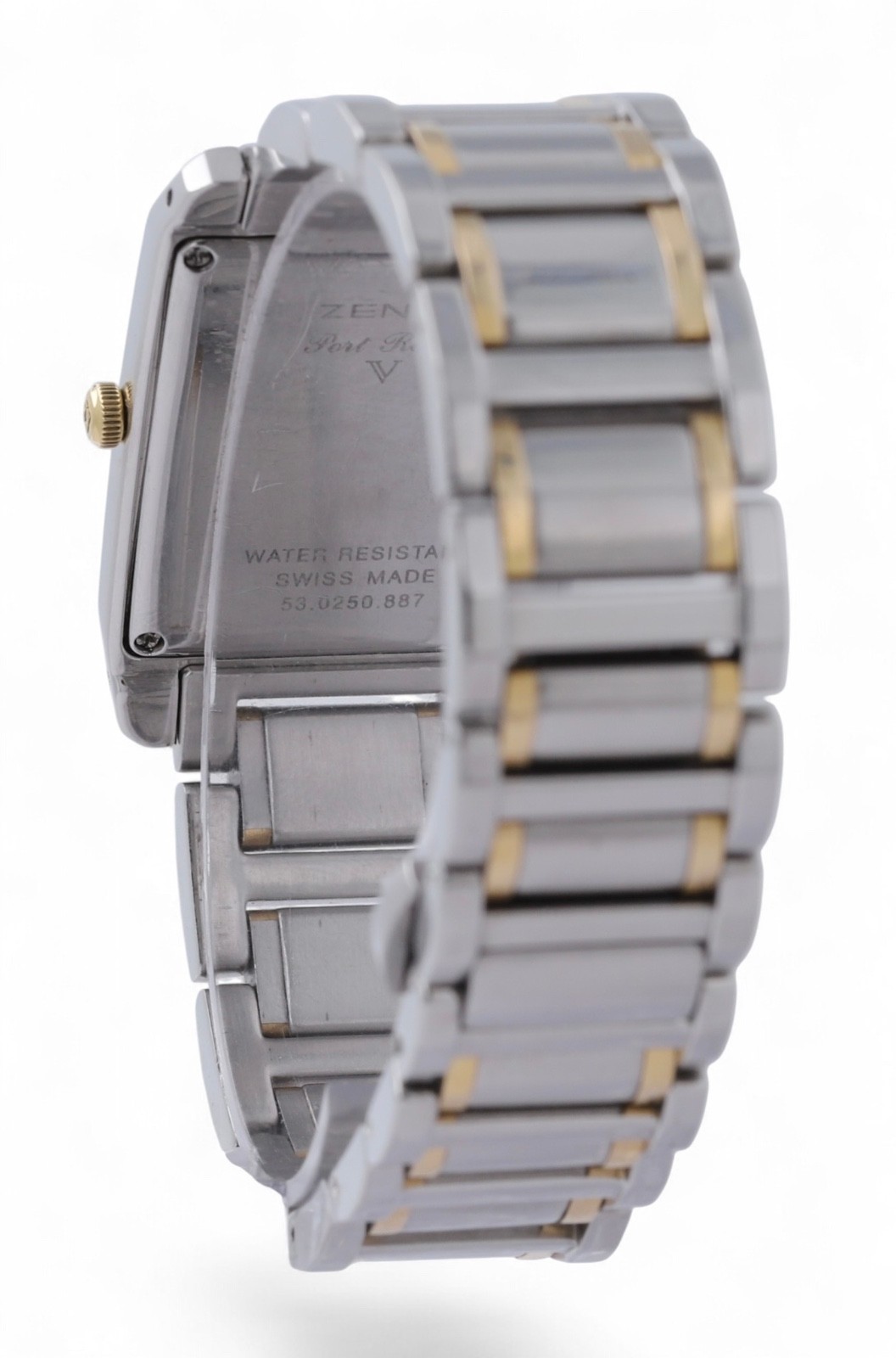 Zenith Port Royal V Quartz – 18ct Gold & Steel – 53.0250.887 – 29mm x 44mm