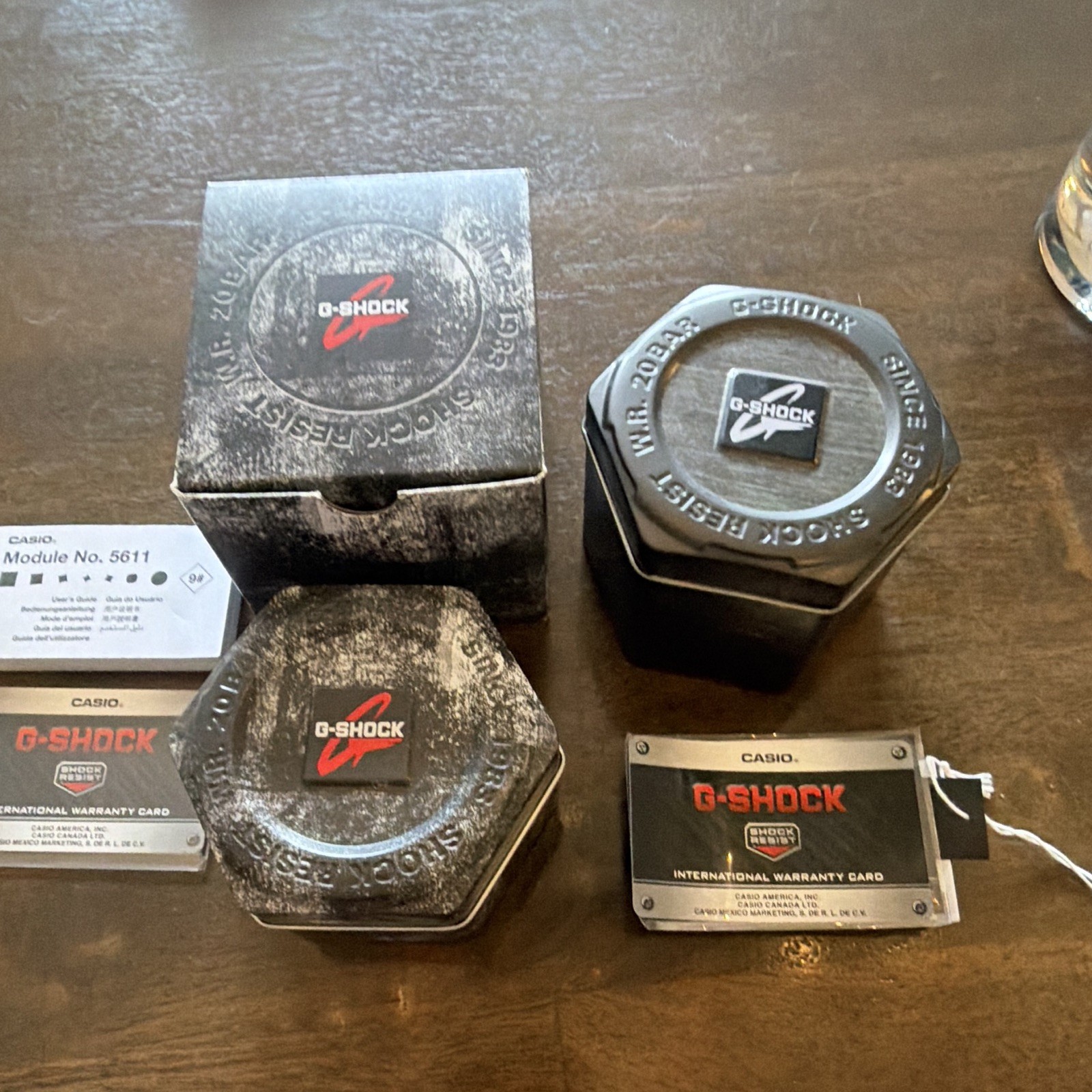 Casio G-SHOCK collector multi-pack GSTB200, GA2110, and g-9300