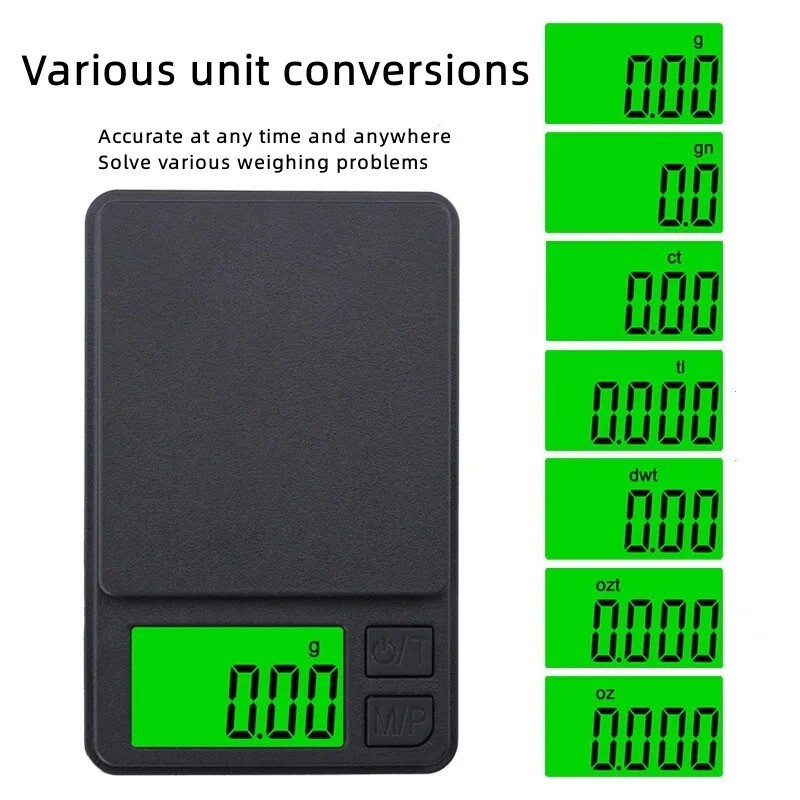 100/500g 0.01g mini digital scale high precision electronic pocket scale jewelry
