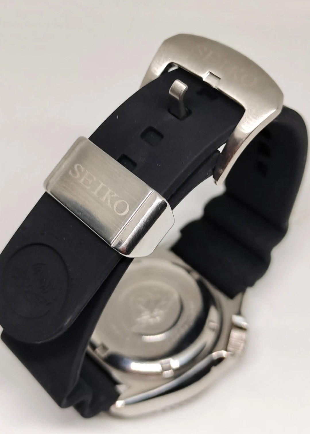 BEAUTIFUL SEIKO DIVERS 7002-700A BLACK SUMO DIAL AUTOMATIC MENS WATCH 9D0550
