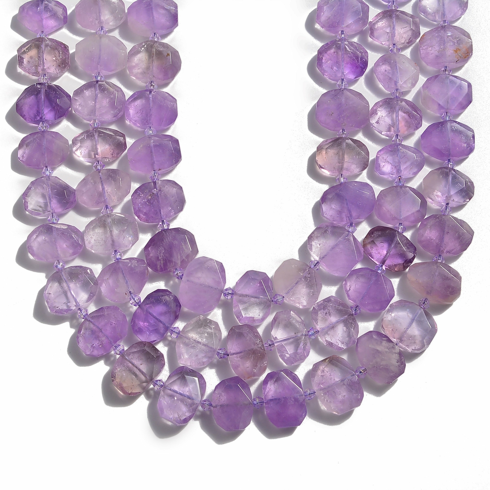 Ametrine Rectangle Slice Faceted Octagon Beads Approx 15x20mm 15.5″ Strand